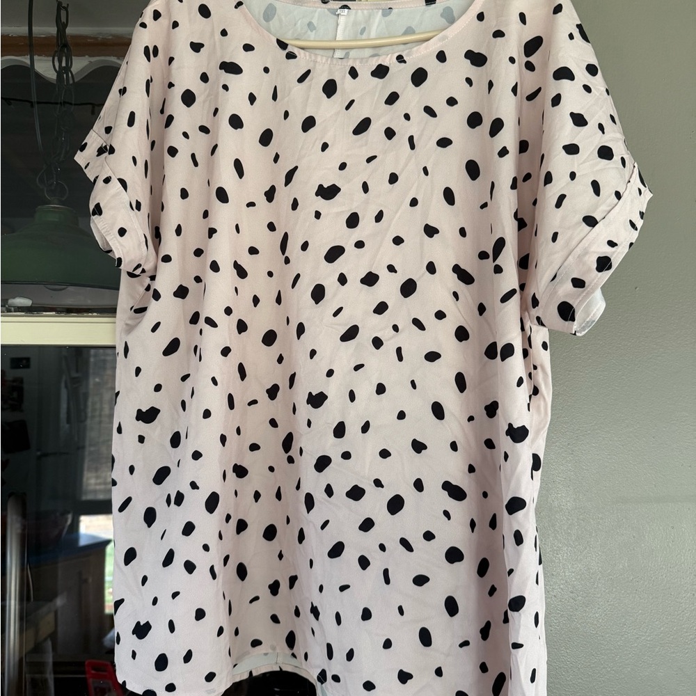 Polka Dot Women's Top